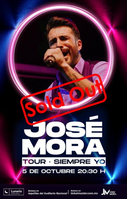 Lunario del Auditorio Nacional de México - Eventos - José Mora